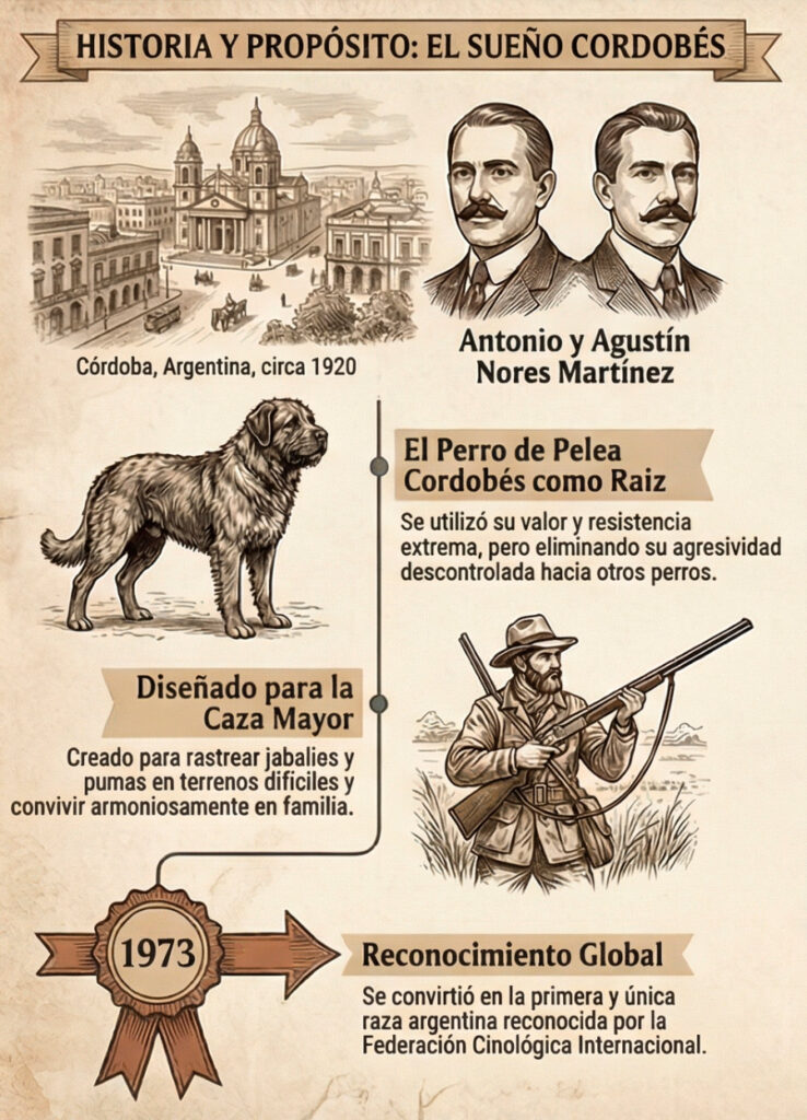 Historia y propósito del Dogo Argentino